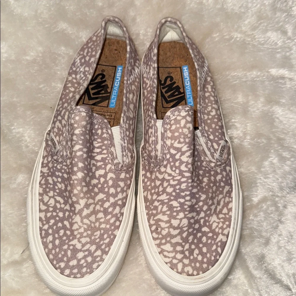 Vans White‎ and Brown Men's or women’s Sneakers